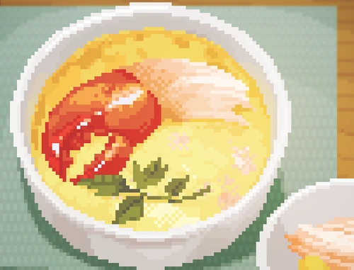 Steamed Eastern Rock Lobster & Egg的图片