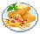 Red Lionfish Fried的图片
